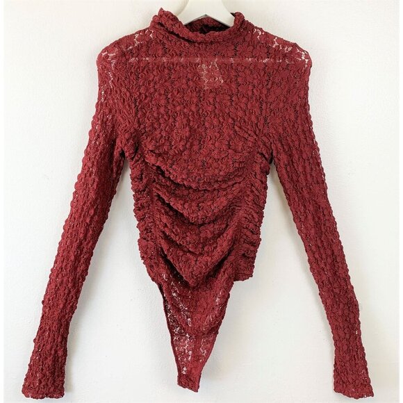 NWT Free People Day & Night Lace Bodysuit Size S - Picture 3 of 9